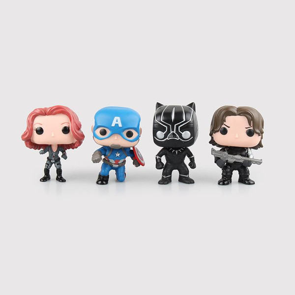 low price Funko POP 4STYLE MOVIE FIGUES captain Vinyl Action Figure with Box Toy Gift Doll FOR KIDS TOYS