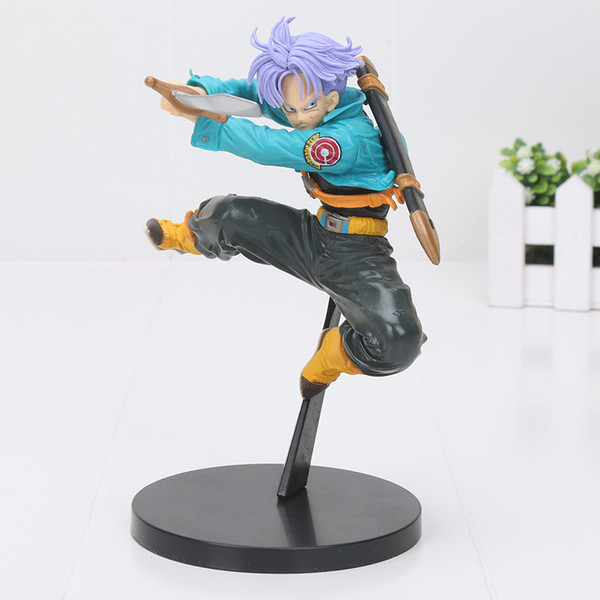 Dragon Ball Z SCultures Trunks PVC Action Collectible Model Toy Figuras 16cm