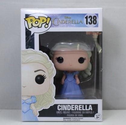 Birthday gift FUNKO POP Princess Cinderella Collection Anime Action Figures Toys for children Gift