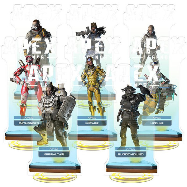 16 Styles Apex legends Action Figures Cartoon Toys Acrylic Collection Decoration for Children Gift Party Decorations for kids toys