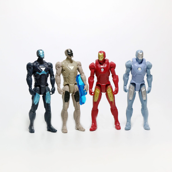 New fashion Avengers Figures Iron Man Toys 4 styles games toys 11 cm height free shipping