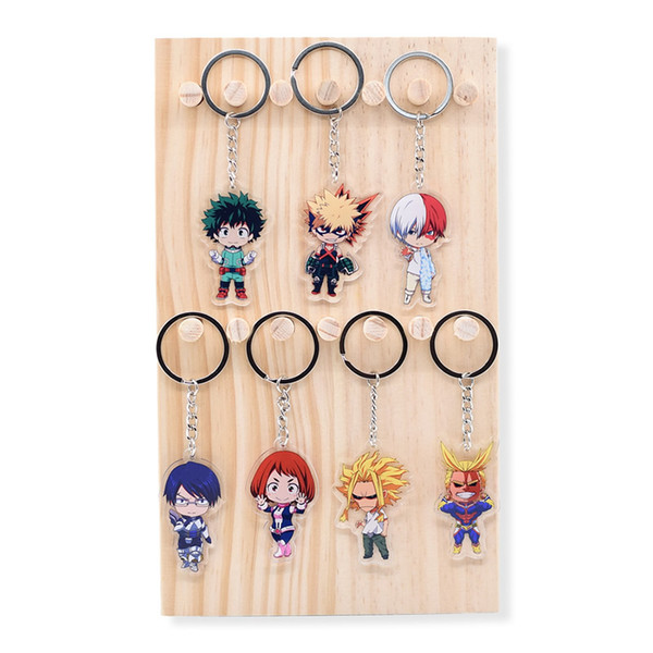 My Hero Academia keyChain Anime Figures Toys Birthdays Gifts Doll Hot Sale PVC New Arrvial Hot Sale 