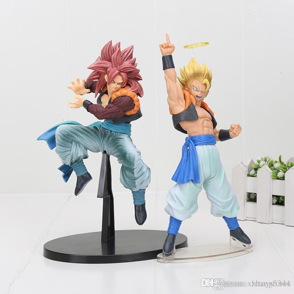 20cm Dragon Ball Super Saiyan 4 Gogeta PVC Action Figure Toy Dragon Ball z figure colosseum