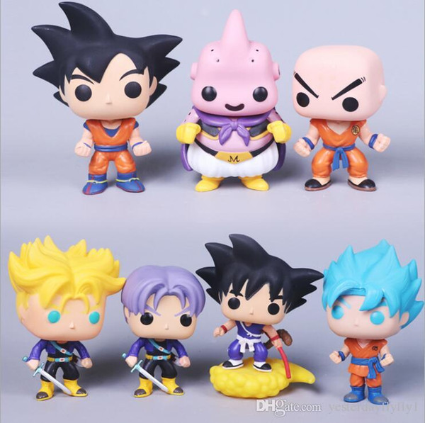 Funko POP Movies: dragon ball model with retail box Somerset clouds blue and blue, the goku, buo clintlanks