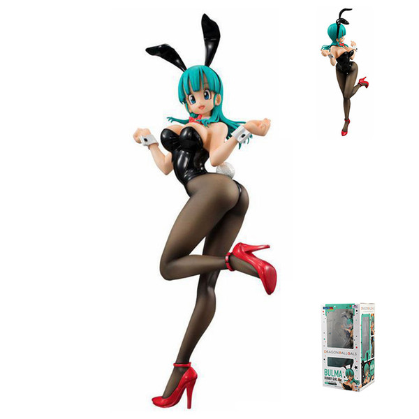 Dragon Ball Z BULMA Bunny Girls Ver.III Action PVC Figure Collection Model kids toys Dragonball Anime & Manga doll LOL