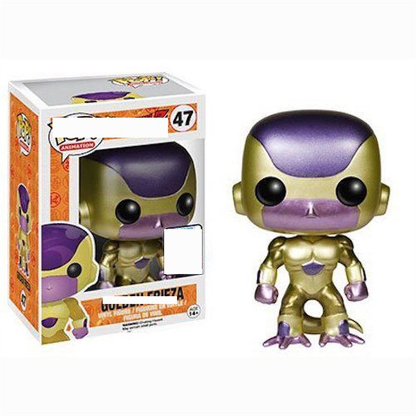 Dragon Ball Action Figure Funko Pop Anime Figures With Box Super Frissa Gold Vinyl Toy Good Quality For Kids 35bxd D1