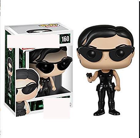 Kids toy arrival Funko Pop Movie: The Matrix - Trinity Vinyl Action Figure with Box #160 Toy Gift Good Quality