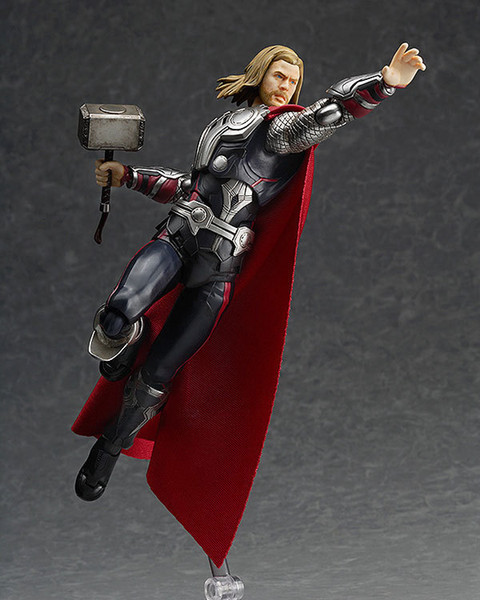 [TOP] Movie Marvel the Avengers Changeable Thor Figma PVC Action Figure Thor hammer Collectible Model doll Toy child kids gift