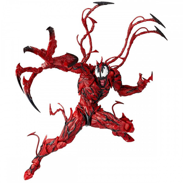 Superhero Red Venom Carnage Plastic Doll toys New kids Avengers Cartoon game spiderman venom Figure kids toys