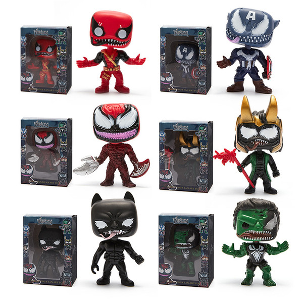 FUNKO POP DC Justice action figures League & Marvel Avengers Super Hero Characters Model Vinyl Action & Toy Figures for kids toys