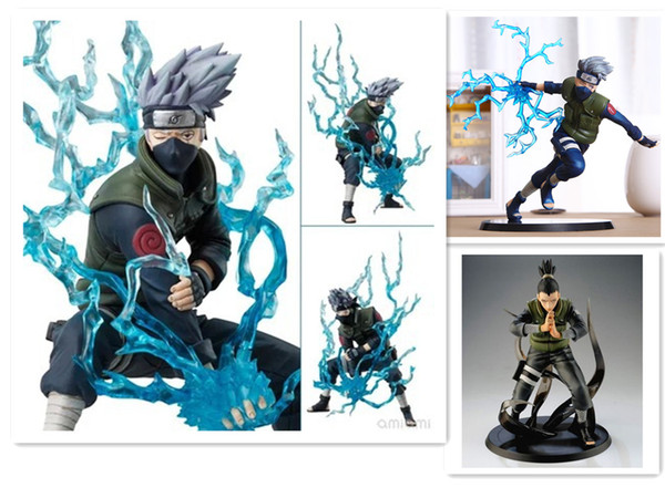 Naruto Nara Shikamaru Shippuden Hatake Kakashi PVC Action Figure Doll Collection Toys Kids Gifts