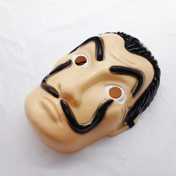 Hot Dali mask toys La Casa De Papel American drama popular Bella Bridge performance character toys masks used in cosplay, prom and party