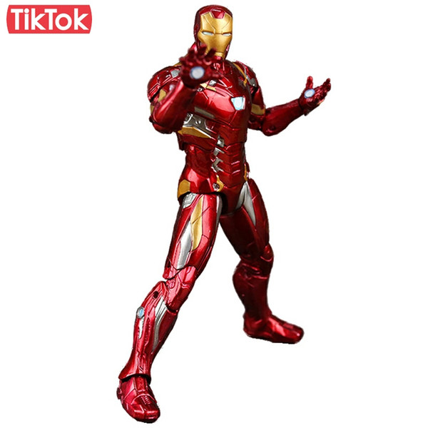 Captain America Civil Clint Iron Man Tony Stark Cartoon Movies Toy Pvc Action Figure Model Gift