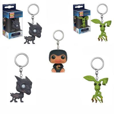 Funko POP Fantastic Beasts keychains The Crimes of Grindelwald Thestral Pickett Action Figure Collection Model Toy free ship