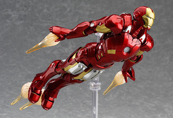 Figma MAX EX-018 The Avenger Ironman 15cm Marvel Iron Man Action Figure Model Toys