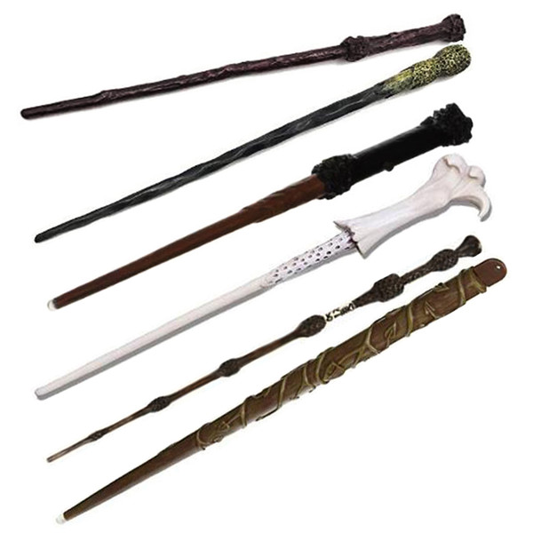 Newest Creative Cosplay 18 Styles Hogwarts Harry Potter Series Magic Wand New Upgrade Resin with Metal Core Harry Potter Magical Wand