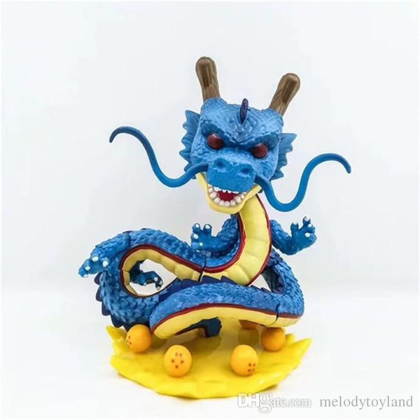 Yuankym74202 FUNKO POP Q Version 256 # Shenron DRACNBALL 15cm PVC Anime Action Figure 10cm Gift Collection