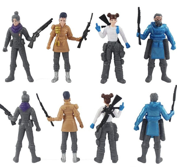 10set 8 Style game Apex Legends Action Figures toys New weapons APEX royal battle character model doll toy for kids