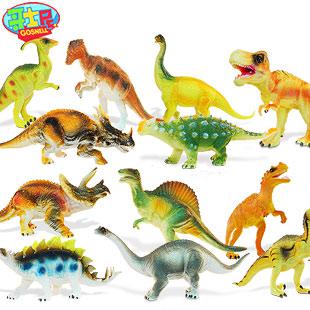 dinosaur model set simulation play house toys child handmade doll gift childhood animal