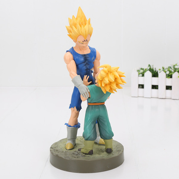 Dragon Ball Z Vegeta & Trunks Action Figure 1/8 scale painted figure Super Saiyan Ver. Trunks & Vegeta Doll PVC figure Toys 21cm