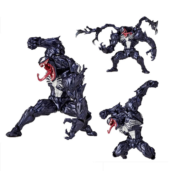 6inch Spiderman Venom Action Figure PVC Anime Avenger Figure Toy Doll Model Gift