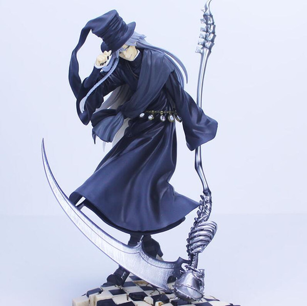 Donose Anime Black Butler: Book of Circus: Undertaker 1/8 Kuroshitsuji PVC Action Figure Collection Model Kids Toy Doll