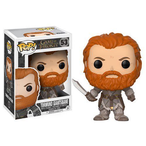 Funko POP Game Of Thrones Tormund Vinyl Action Figure with Box #53 Toy Gift Doll