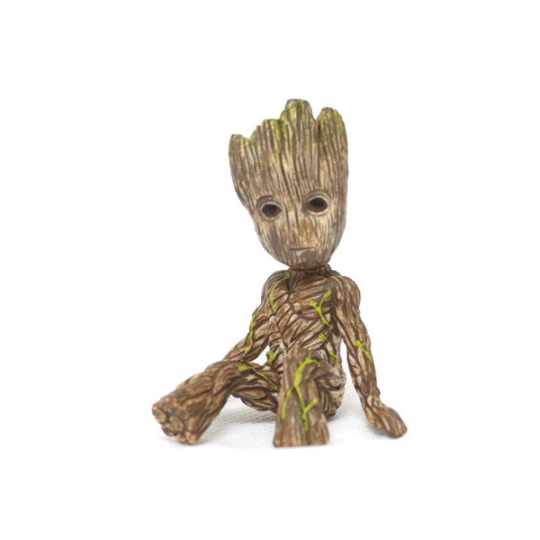 New Arrival Baby Groot Grunt Tree Man Figures Toy Guardians of Galaxy Dancing Groot Movie Figures Toys Pendants Doll