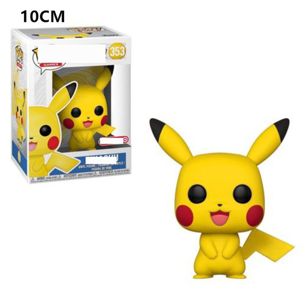 High quality Funko POP Pikachu toys Funko POP Anime Cartoon Pikachu PVC dolls cartoon animals toys Furnishing articles best Gifts