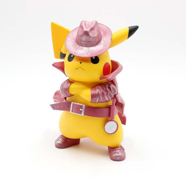 PVC 17cm Figure Go Angry Kawaii Cute Q Statue Doll Model Toys Figura Figurine Kid Gifts for Birthday