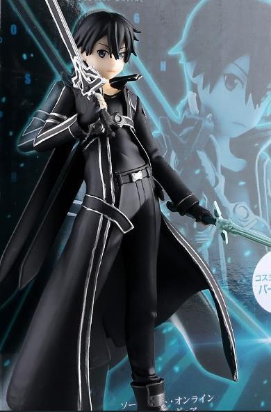 Sword Art Online Black swordsman & while swordsman ongu to hitoAnime hand Decoration or model made in china