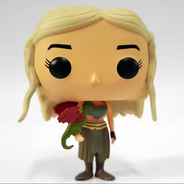 Funko Pop Game of Thrones Daenerys Targaryen Jon Snow Vinyl Movie Action Figures Collectible Toy OOA3026