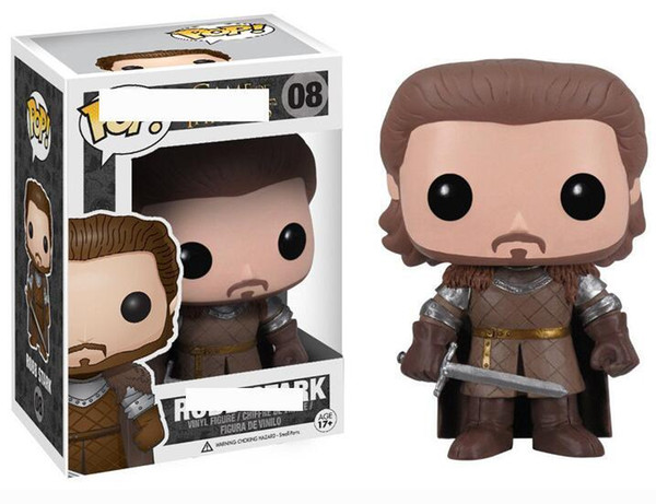 Funko POP Song of Ice and Fire Game of Thrones ROBB STARK PVC Action Figure Collectible Model Toys for Chlidren