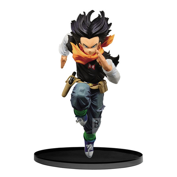 Dragon Ball Z World Figure Colosseum 2 Vol.3 BWFG Android 17 Lapis Figurine Toy Doll Brinquedos Figurals Collection DBZ Model Gift NB