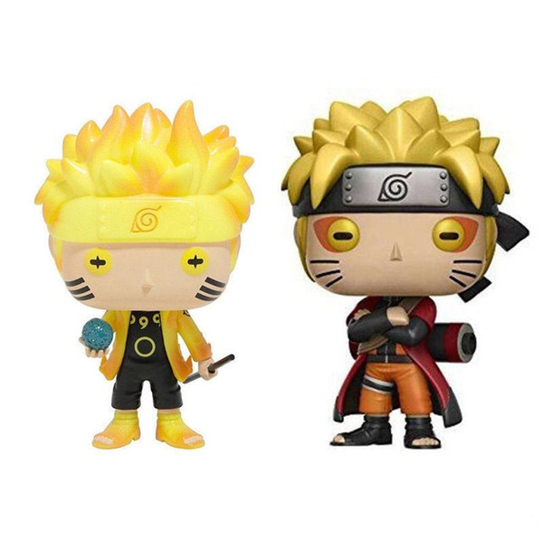 Funko Pop Animation:Naruto - Naruto Six Path / Sage Mode Vinyl Action Figure With Box #185/#186 Gift Doll Toy