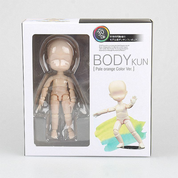 Hot Sale Figma Action Figures Sketch Doll Q Version Body Mini Mobile Joint Painting Props Model Hand Toy Wholesale