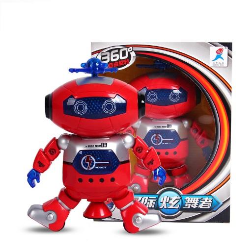 New toys Dancing Robert Electronic Toys With Music And Lightening Best Gift For Kids Model Toy Fast ship out