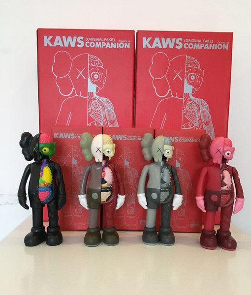 New Hot 8Inch/20CM KAWS Dissected Companion original fake action figures toy for children Kaws toy with box