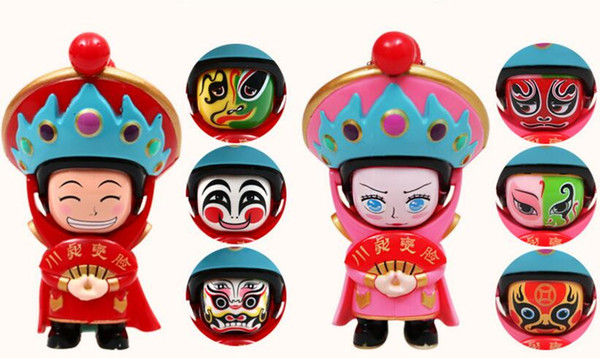 New Sichuan Opera Face Change Doll Shaanxi Characteristic Crafts Creative Gift Children's Toys