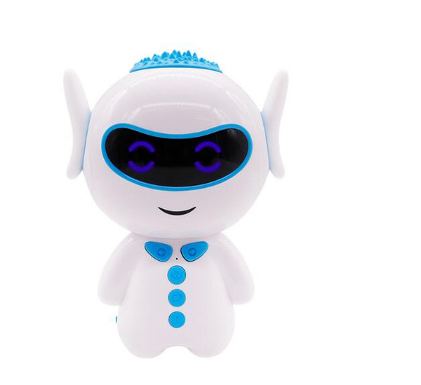 Hu Bar Children Intelligent Robot Toys Voice Dialogue WiFi Puzzle Early Childhood Robot Gift