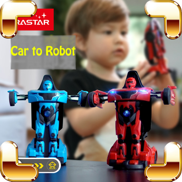 New Arrival Gift Robot Car Transform Model Cars With LED Sound Machine Kids Fun Game Battle Alloy Body Children Friend Present