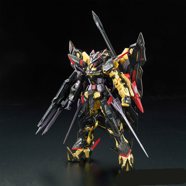 1pcs RG 24 1/144 Gundam Astray Gold Frame Amatsu Mina MBF-P01-Re2 Mobile Suit Assembly Model Kits oh