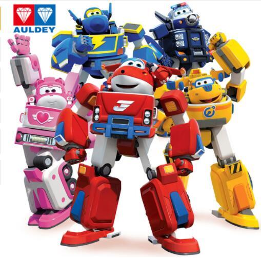 Newest Big Deformation Armor Super wings Rescue Robot Action Figures Super Wing Transformation Fire Engines Toys