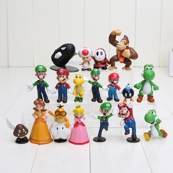 18pcs/set Super Mario Bros 1