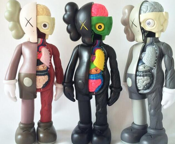 2018 Hot Sell 20CM 8inch KAWS Dissected Companion action figures toys for children original fake toys