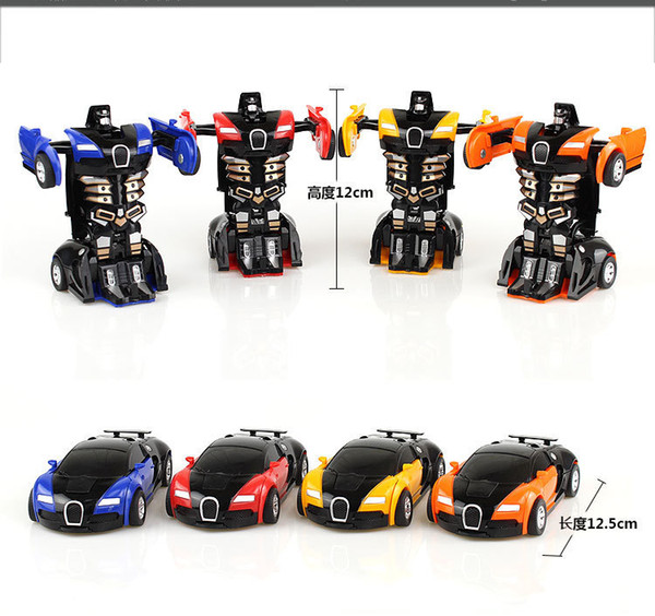 Deformation of the Car Step-by-set Robots Models car King Kong 5 Bugatti a key turned male and female pocket puzzle