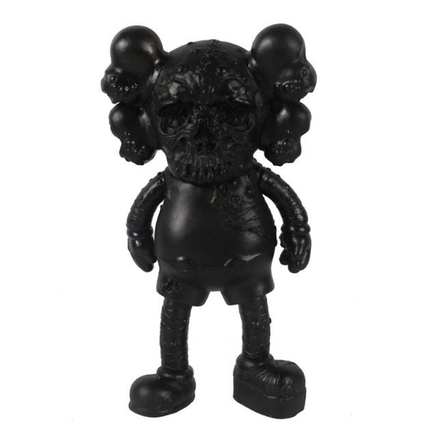 3 colors New Arrival OriginalFake KAWS X PUSHEAD 28cm (black. sliver, coppery for your selection) ship by beauty8686