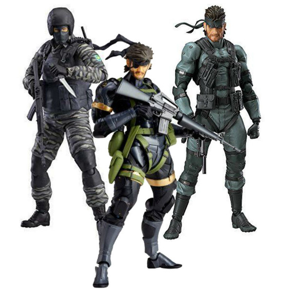 New Figma 298 Metal Gear Solid 2 Sons of Liberty soldier Action Figure New Figma 298 Metal Gear Solid 2 Sons of