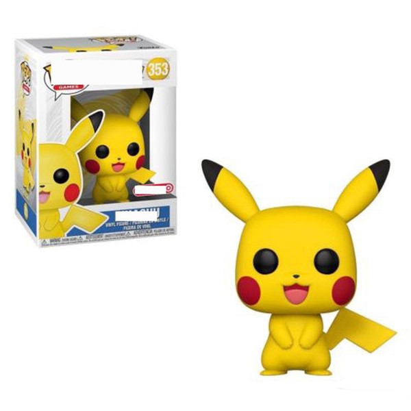 High quality Funko POP Pikachu toys Funko POP Anime Cartoon Pikachu PVC dolls cartoon animals toys Furnishing articles best Gifts