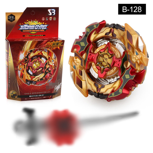 4D Beyblade Burst spinning top gyro B-128 Arena Toys Sale Bey Blade Blade With Launcher And Box Bayblade Bable Drain Fafnir Phoenix